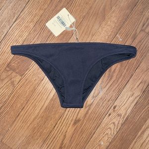 Rhythm Cheeky Black Bikini Bottoms